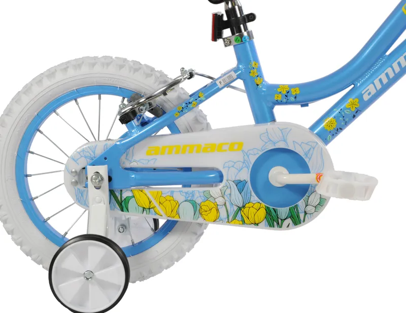 Ammaco Orchid 14 Inch Wheel Kids Bike Blue-3